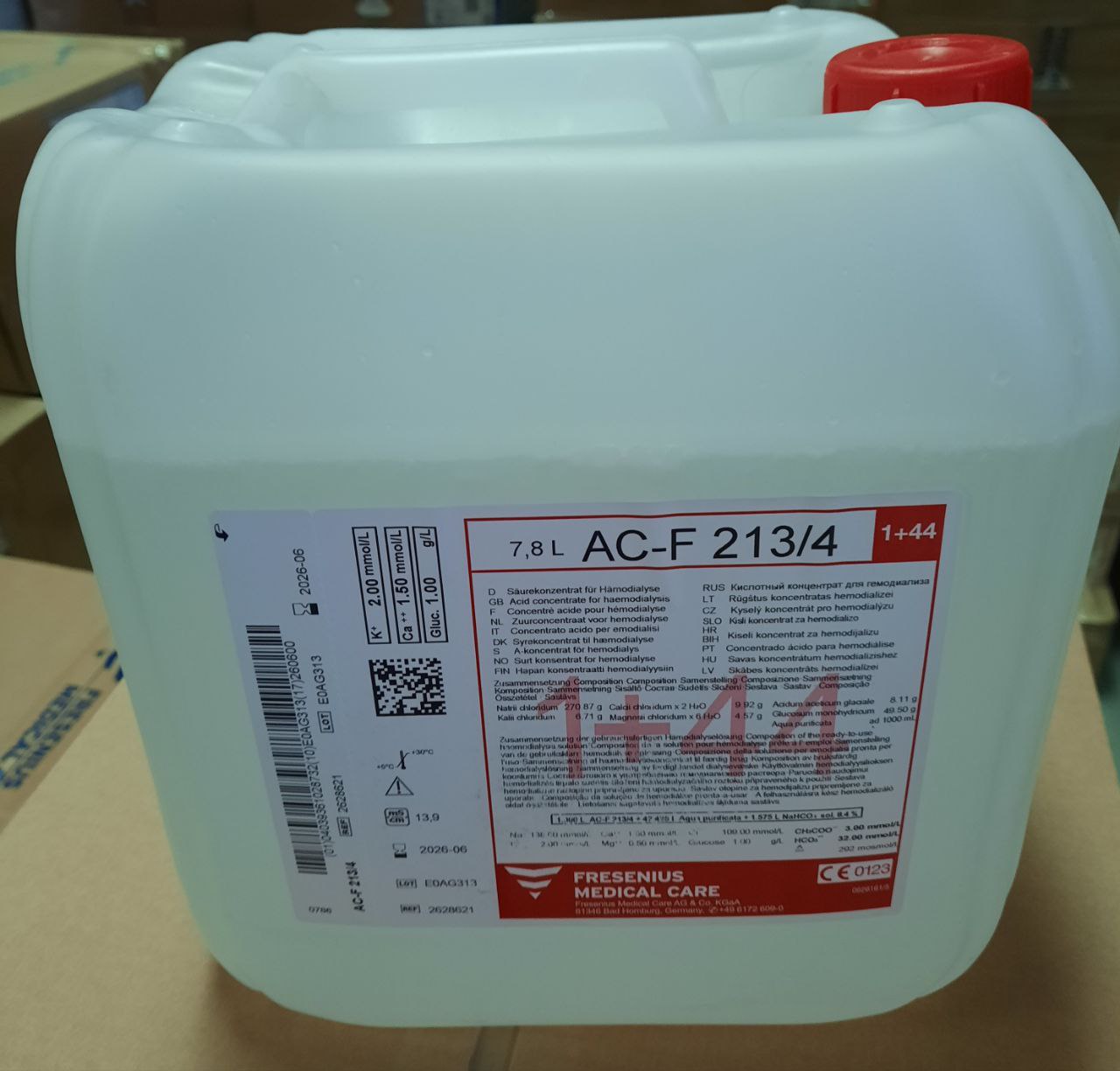 AC-F 213/4 Кислотний концентрат для гемодіалізу